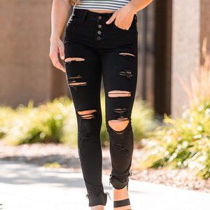 Flying Monkey Mid-Rise Skinny Stretch Jean 27